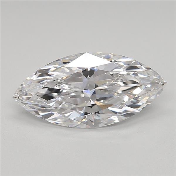 1.65ct D VVS1 Rare Carat Ideal Cut Marquise Lab Grown Diamond