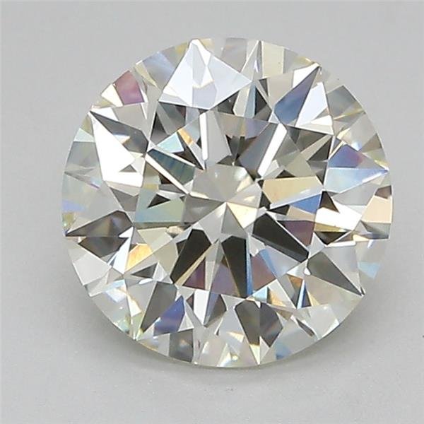 2.08ct J VS1 Excellent Cut Round Lab Grown Diamond