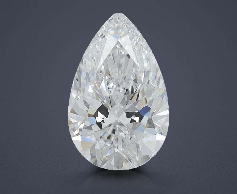 1.84 Carat Pear Lab Diamond