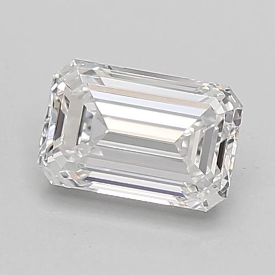 0.85ct D IF Rare Carat Ideal Cut Emerald Lab Grown Diamond
