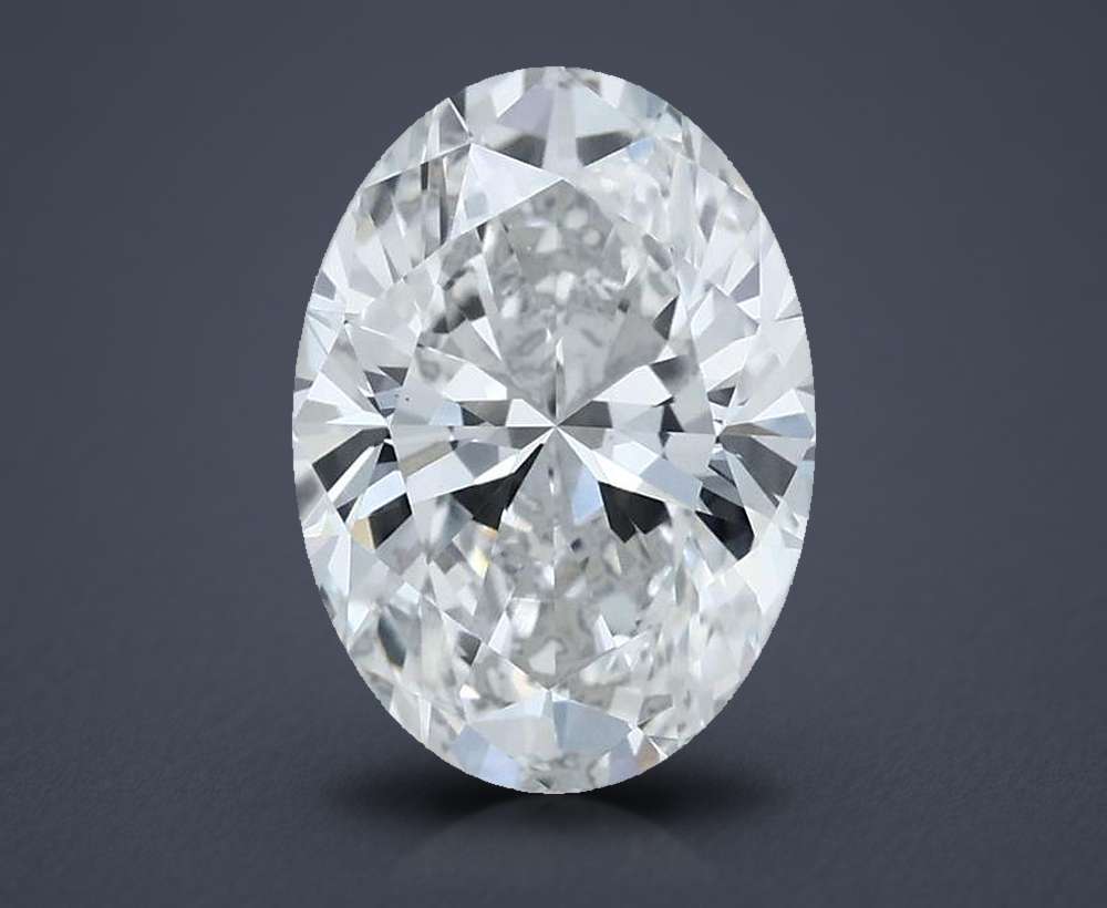 2.06 Carat Oval Lab Diamond