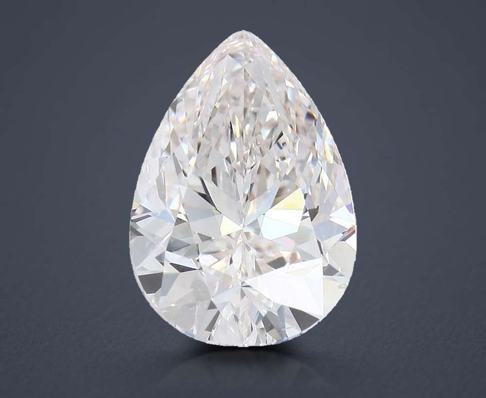 4.30 Carat Pear Lab Diamond