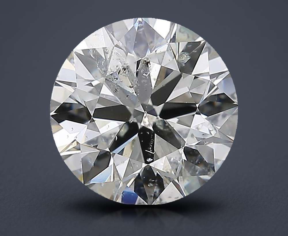 3.01 Carat Round Natural Diamond