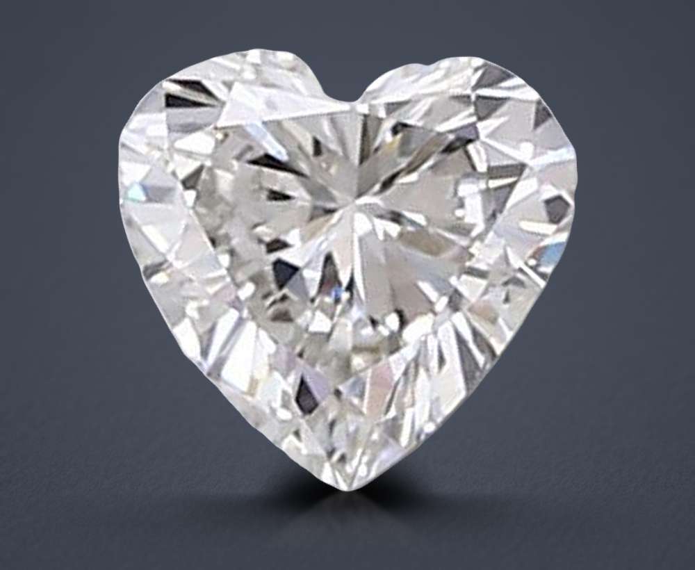 0.87 Carat Heart Lab Diamond