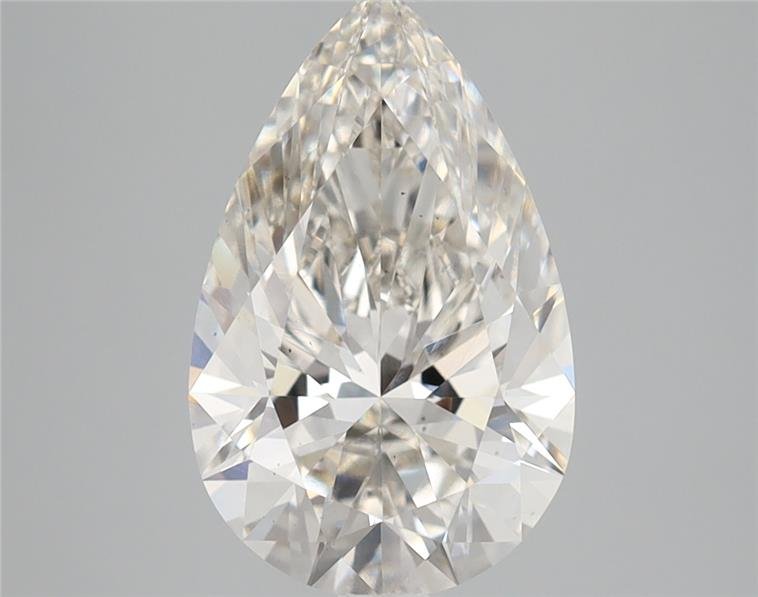 2.58ct H VS2 Rare Carat Ideal Cut Pear Lab Grown Diamond