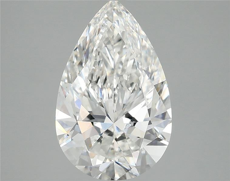 3.00 Carat Pear Lab Diamond