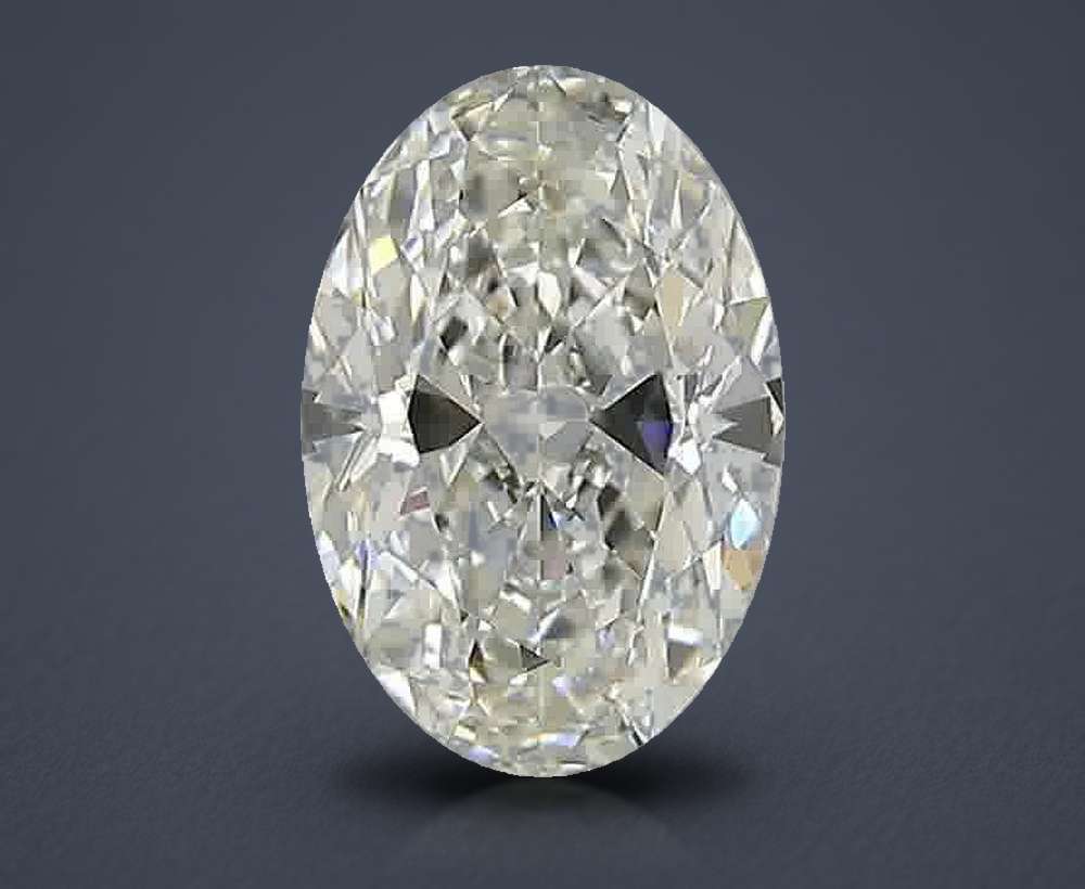1.00 Carat Oval Natural Diamond