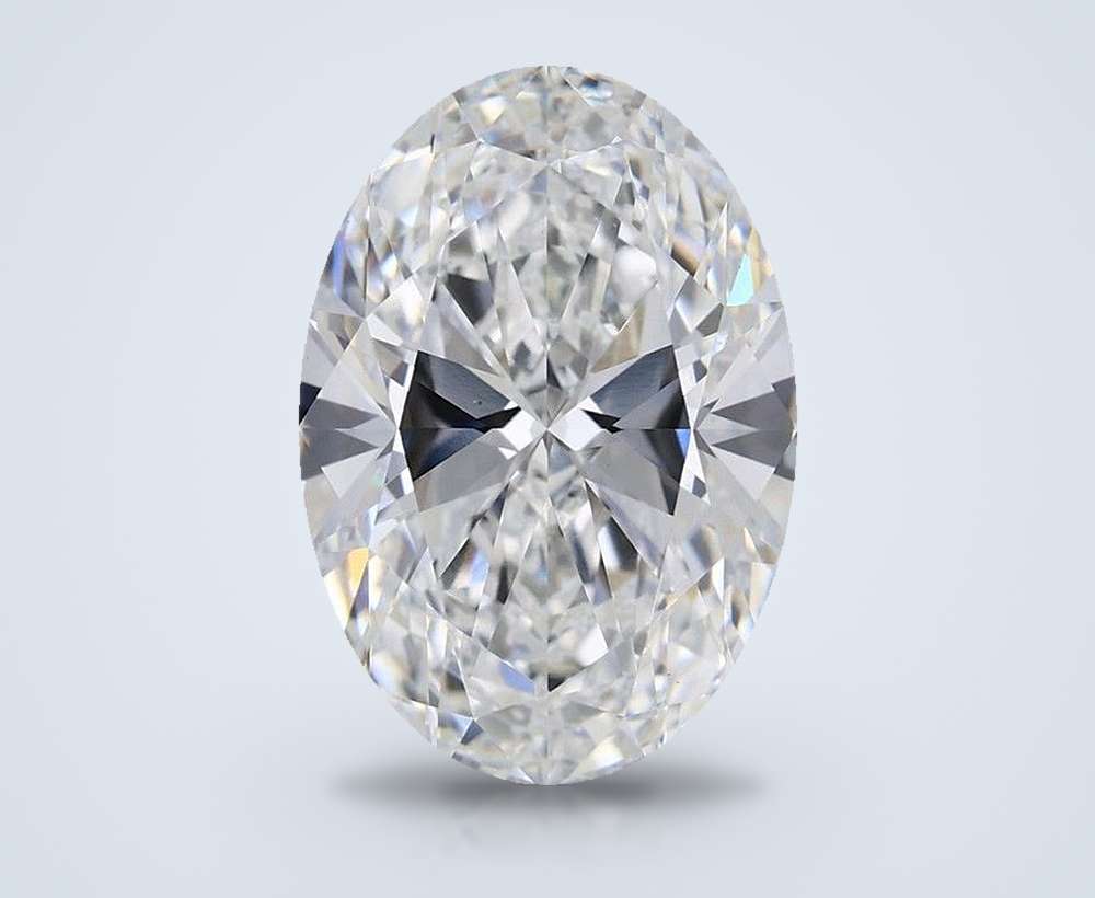 5.63 Carat Oval Lab Diamond