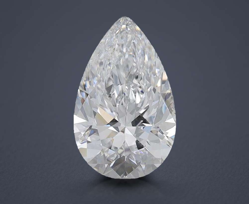 0.81 Carat Pear Lab Diamond