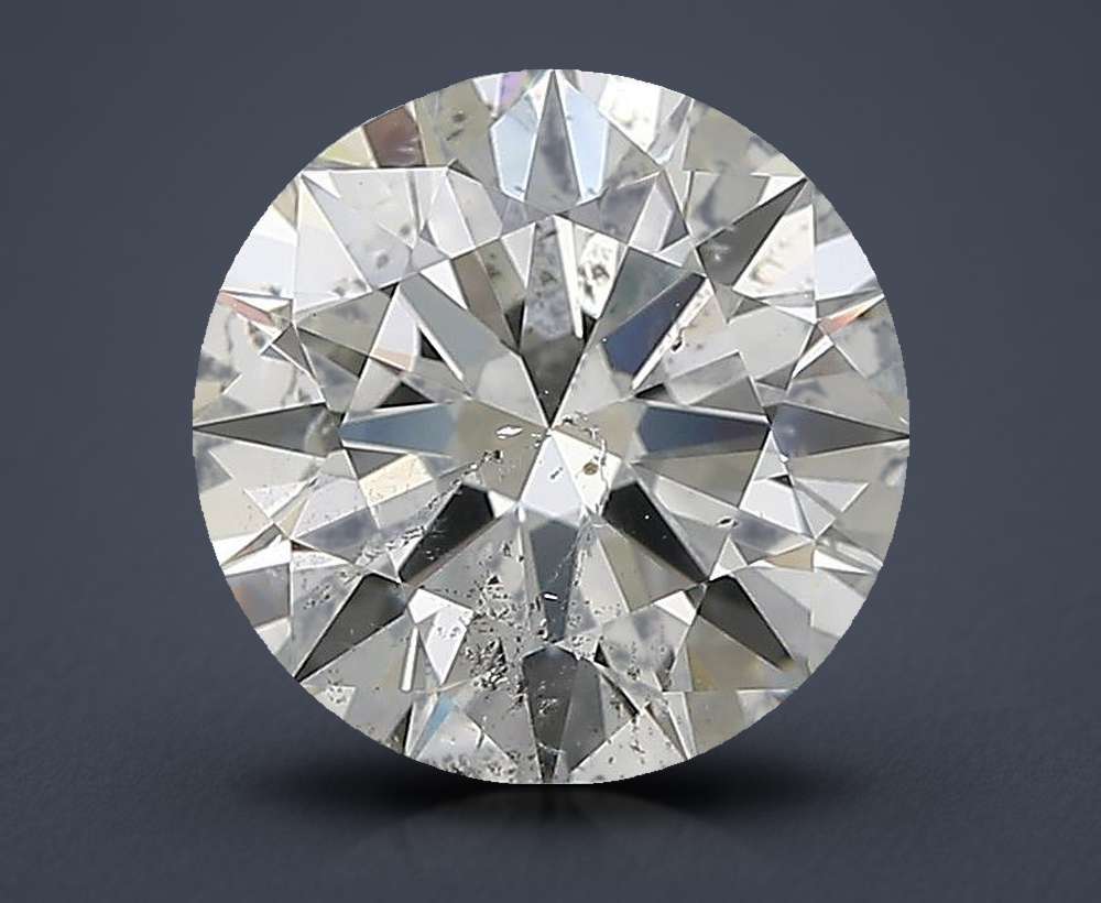 2.50 Carat Round Natural Diamond