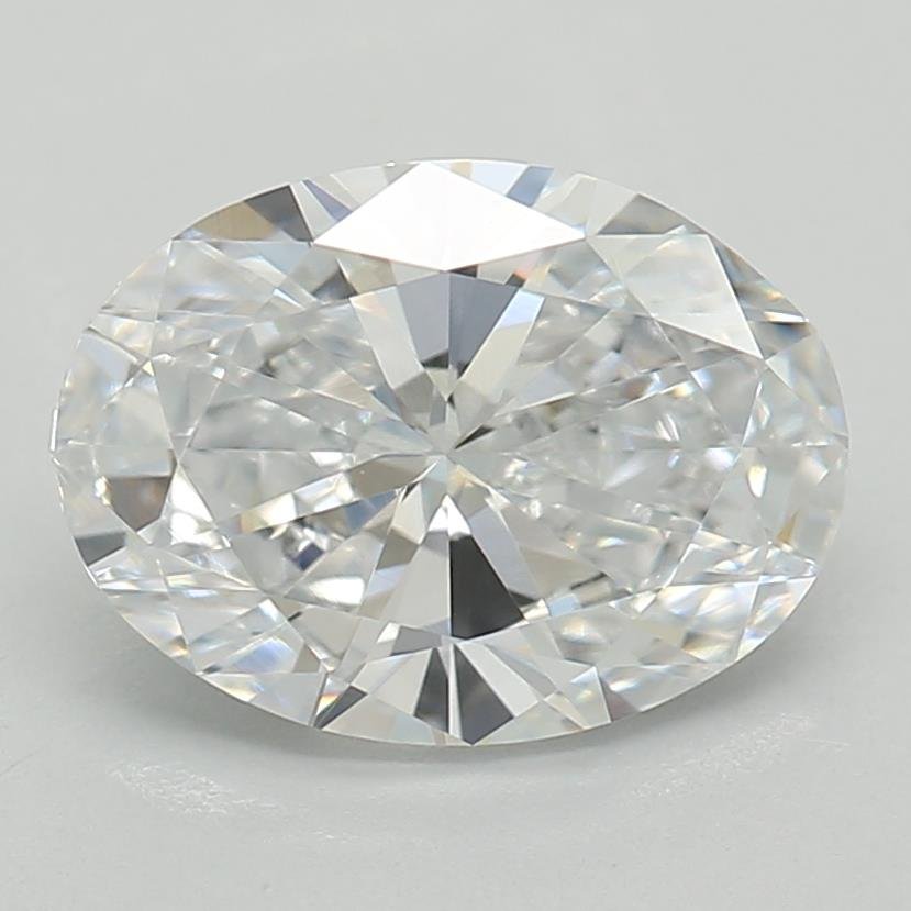 1.01ct D VS1 Rare Carat Ideal Cut Oval Lab Grown Diamond
