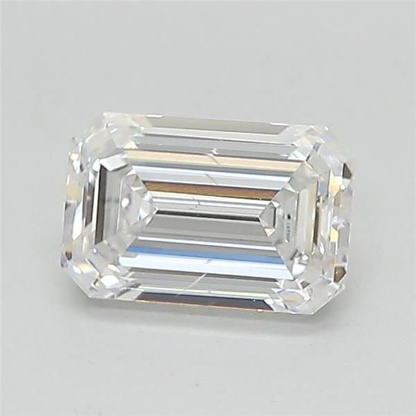1.00ct D SI2 Rare Carat Ideal Cut Emerald Lab Grown Diamond