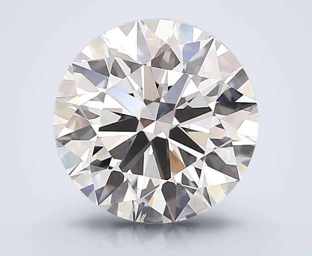 3.02 Carat Round Lab Diamond