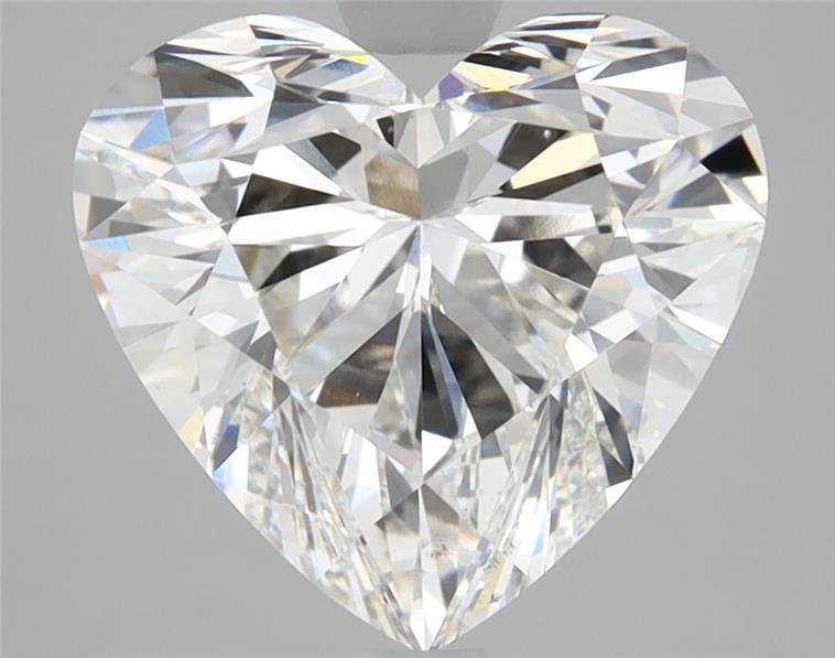 3.31ct G VS2 Rare Carat Ideal Cut Heart Lab Grown Diamond