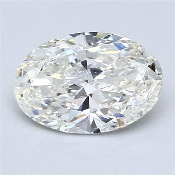 1.70ct J SI2 Rare Carat Ideal Cut Oval Diamond