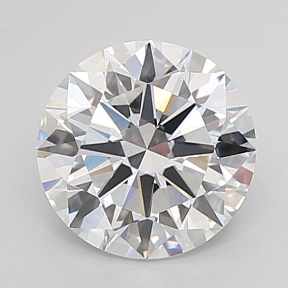 3.00ct D VS1 Excellent Cut Round Lab Grown Diamond