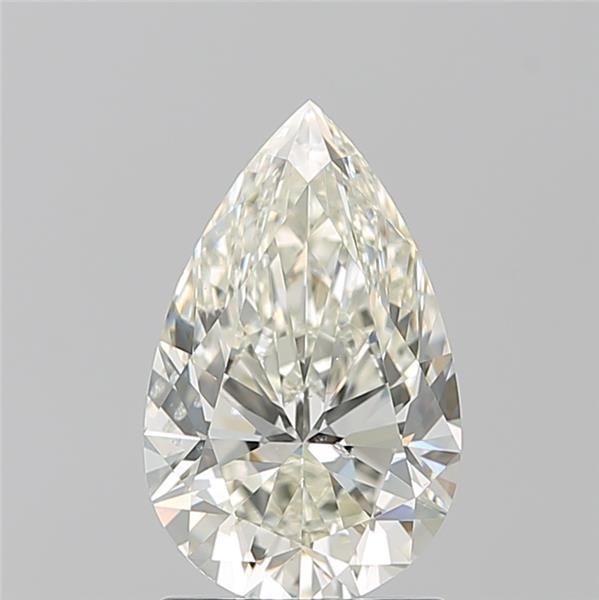 1.55ct K SI2 Rare Carat Ideal Cut Pear Diamond