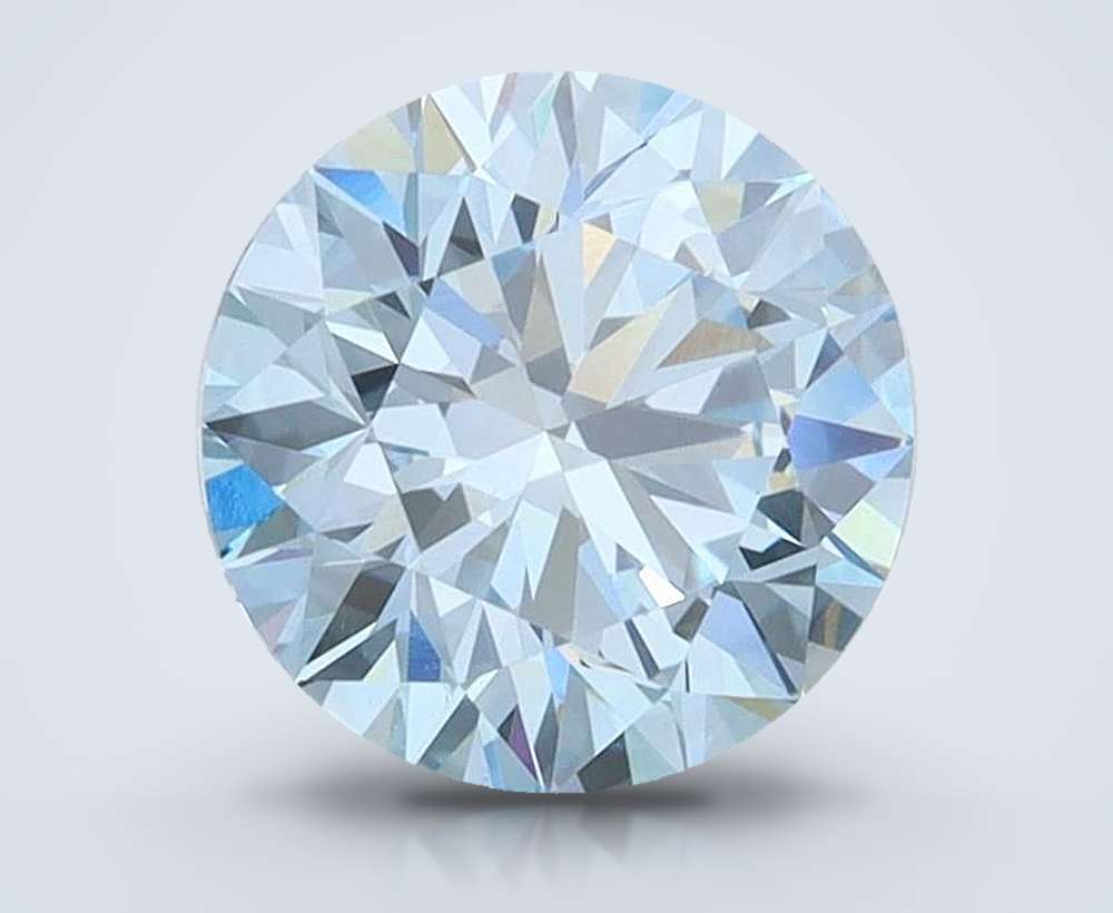 1.50 Ct. Fancy Vivid Blue Round Lab Diamond