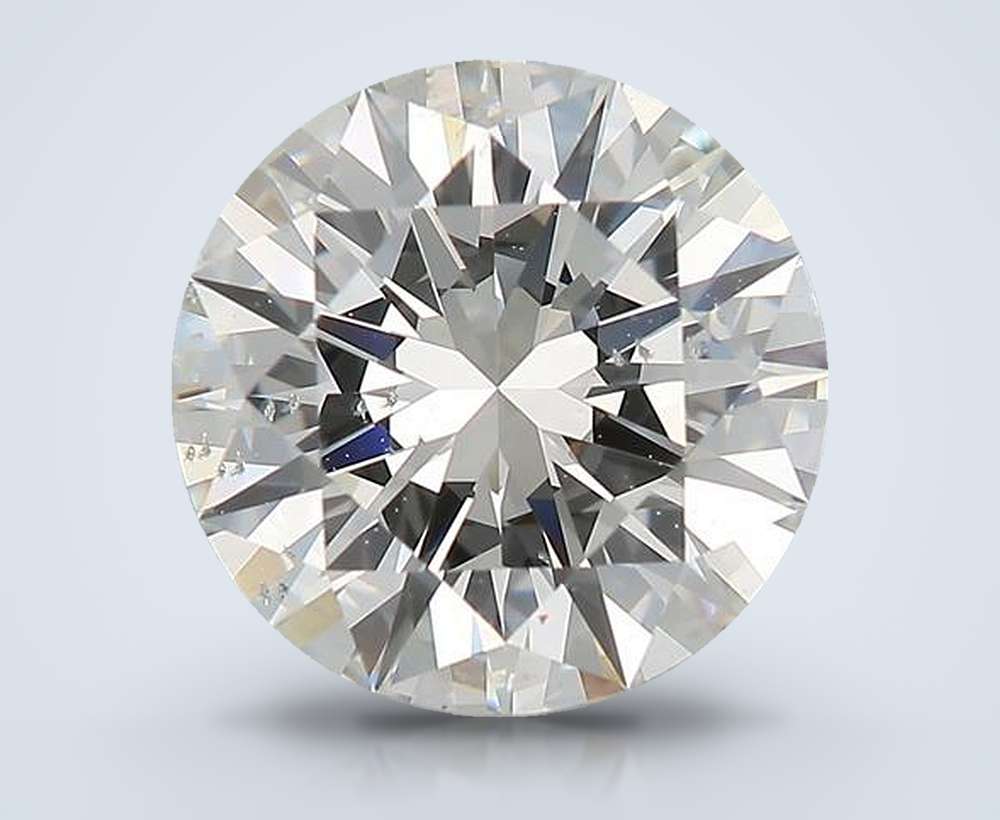 3.04 Carat Round Natural Diamond