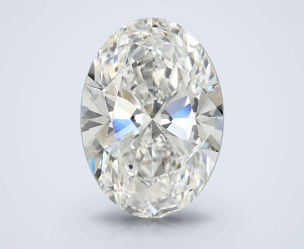 4.90 Carat Oval Lab Diamond