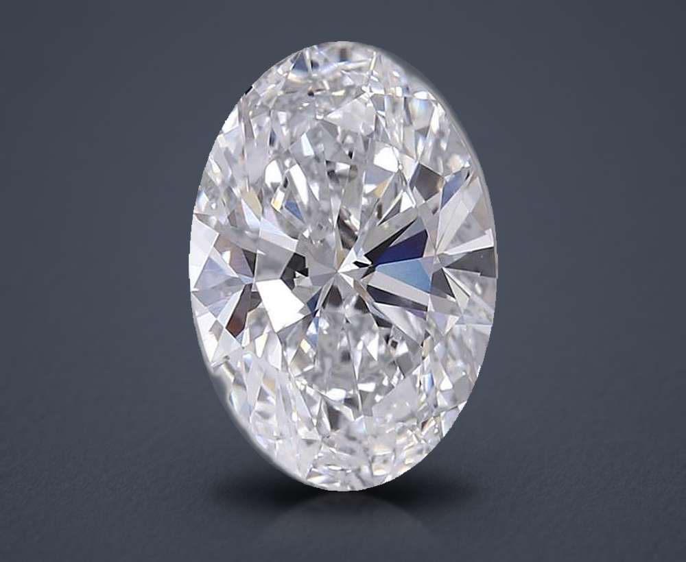 3.37 Carat Oval Lab Diamond