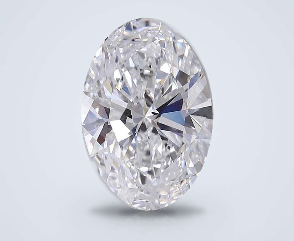 3.37 Carat Oval Lab Diamond