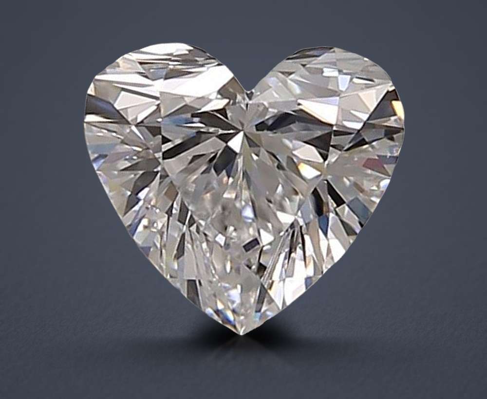0.94 Carat Heart Lab Diamond