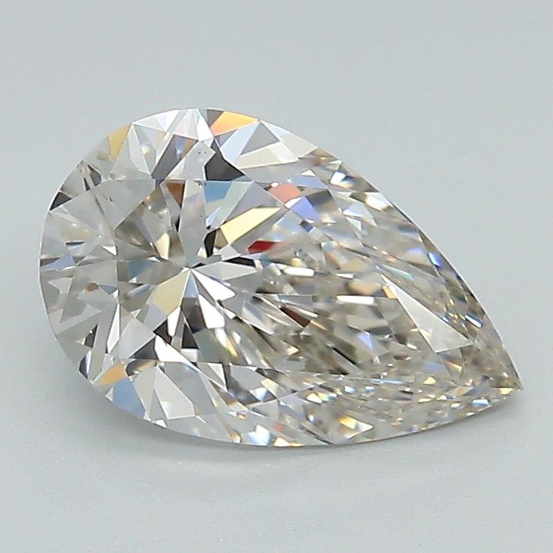 1.65ct H VS1 Rare Carat Ideal Cut Pear Lab Grown Diamond