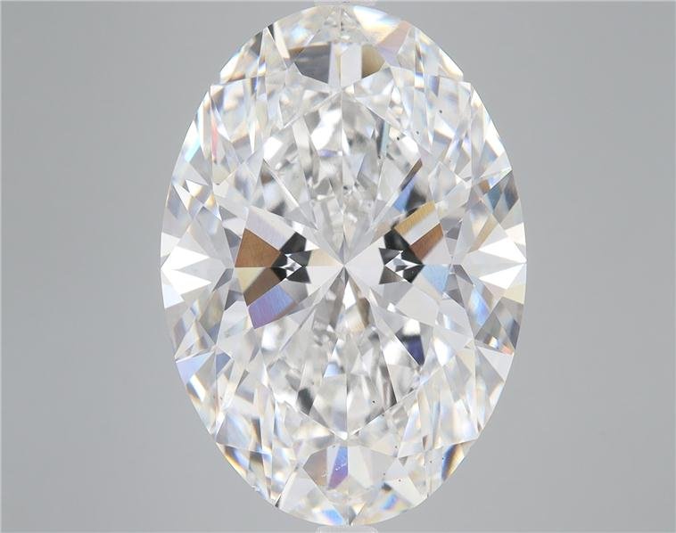 12.24ct F SI1 Rare Carat Ideal Cut Oval Lab Grown Diamond