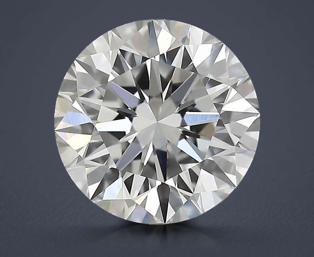 2.76 Carat Round Lab Diamond
