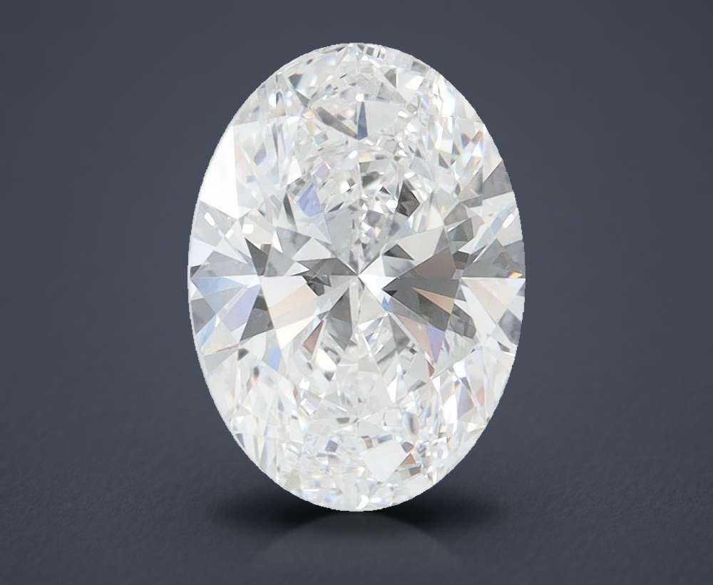 2.63 Carat Oval Lab Diamond