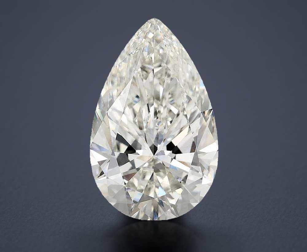 6.10 Carat Pear Lab Diamond