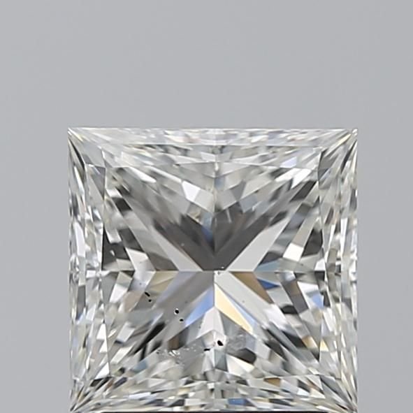 2.12ct H SI2 Very Good Cut Princess Diamond