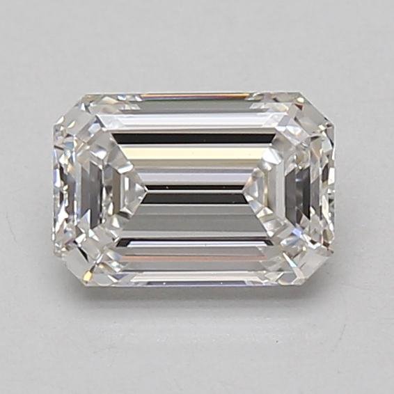 1.08ct E VVS2 Excellent Cut Emerald Lab Grown Diamond