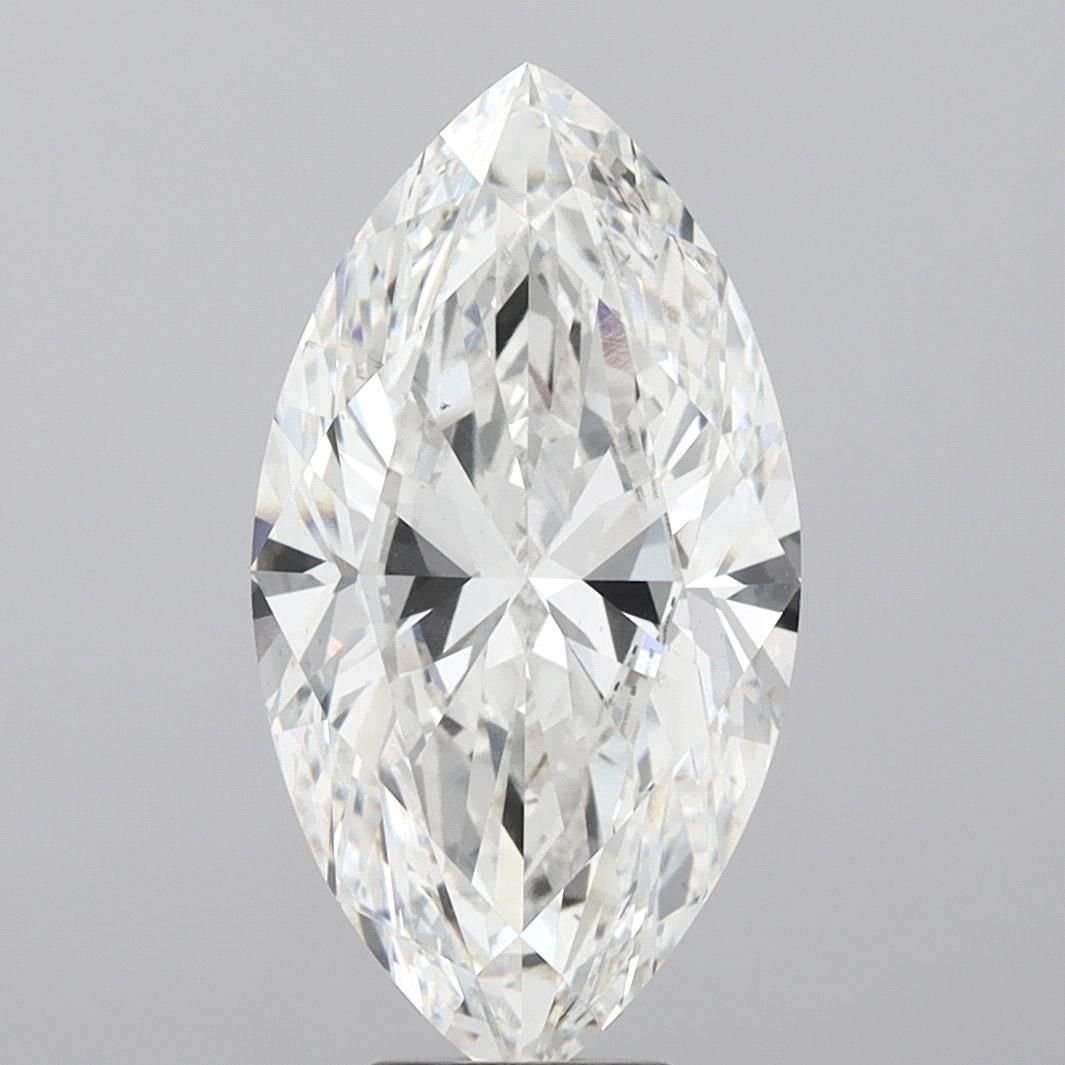 10.10ct F VS2 Rare Carat Ideal Cut Marquise Lab Grown Diamond