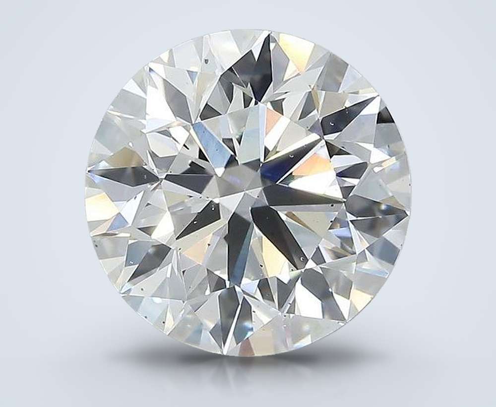 4.77 Carat Round Lab Diamond