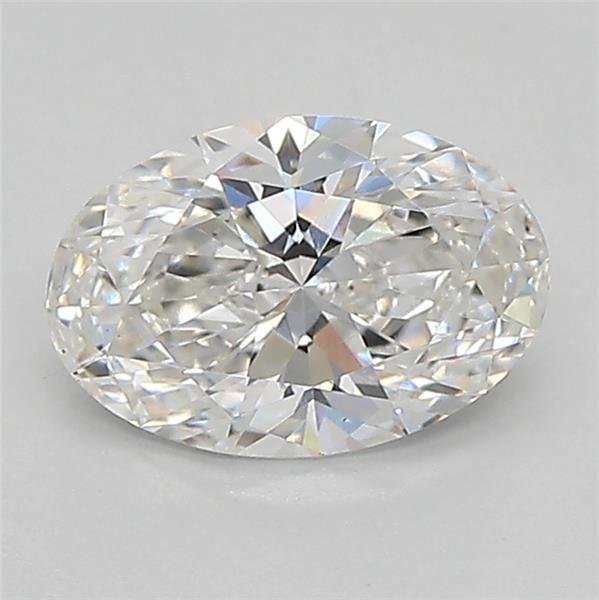 0.85ct F VS1 Rare Carat Ideal Cut Oval Lab Grown Diamond