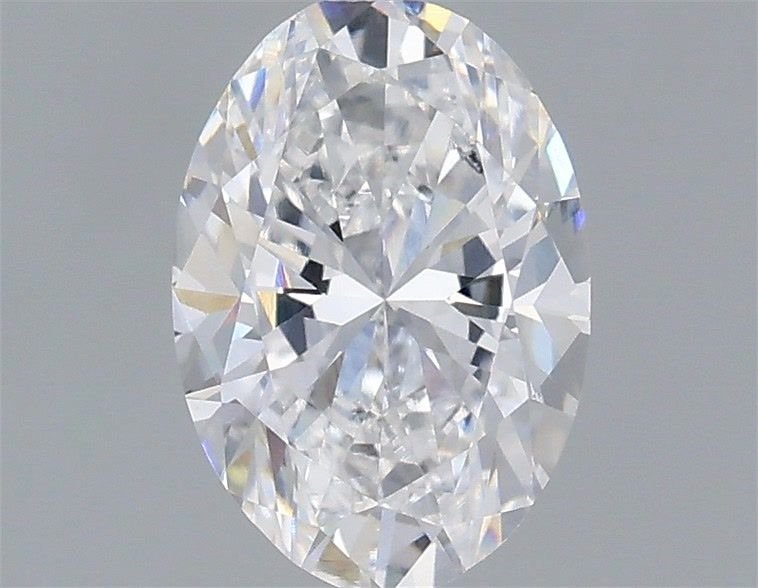 0.85ct D VVS2 Very Good Cut Oval Lab Grown Diamond