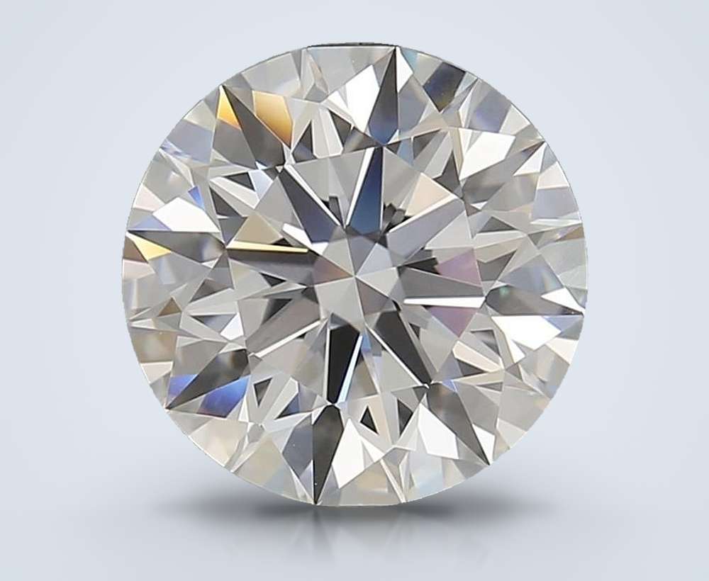 4.00 Carat Round Lab Diamond