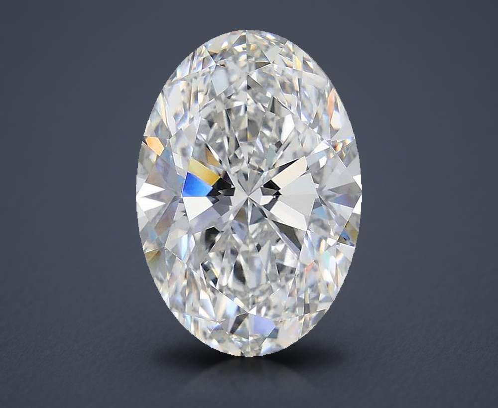 9.00 Carat Oval Lab Diamond