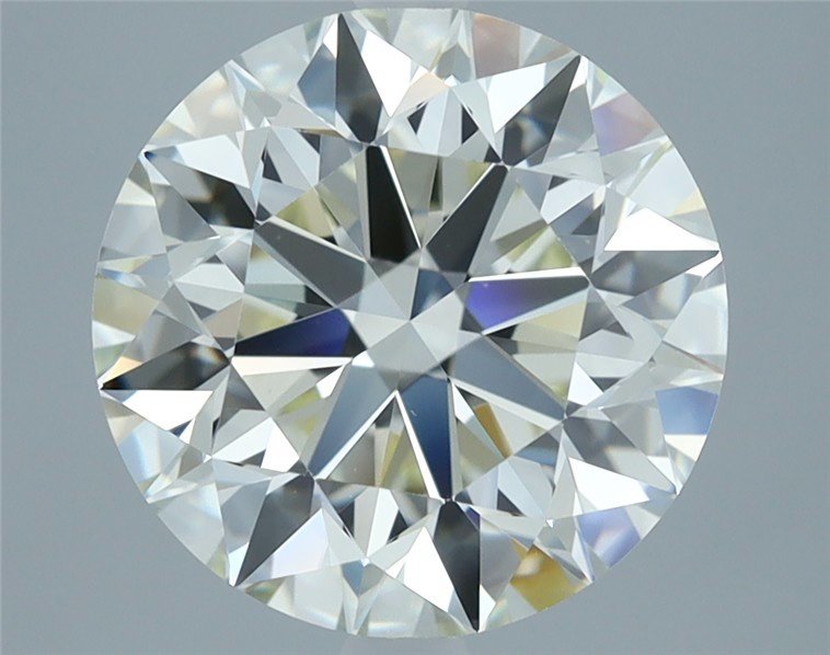 4.18ct J VS2 Excellent Cut Round Diamond