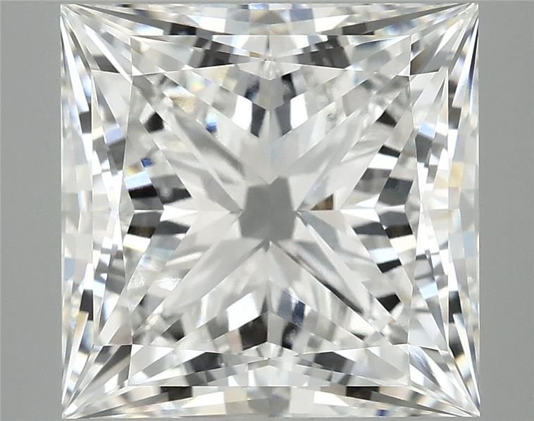 8.03ct E VVS2 Rare Carat Ideal Cut Princess Lab Grown Diamond