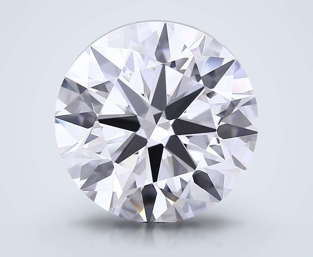 12.00 Carat Round Lab Diamond