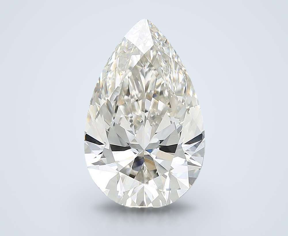 6.51 Carat Pear Lab Diamond