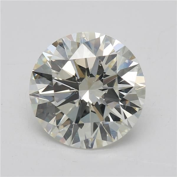 4.29ct G SI1 Rare Carat Ideal Cut Round Diamond