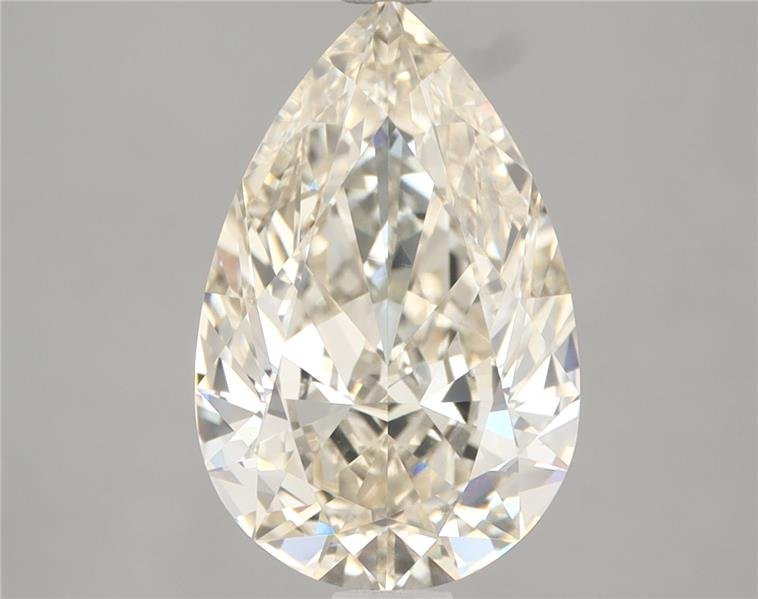 3.00ct K VVS1 Rare Carat Ideal Cut Pear Diamond