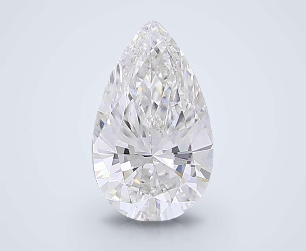 0.59 Carat Pear Lab Diamond