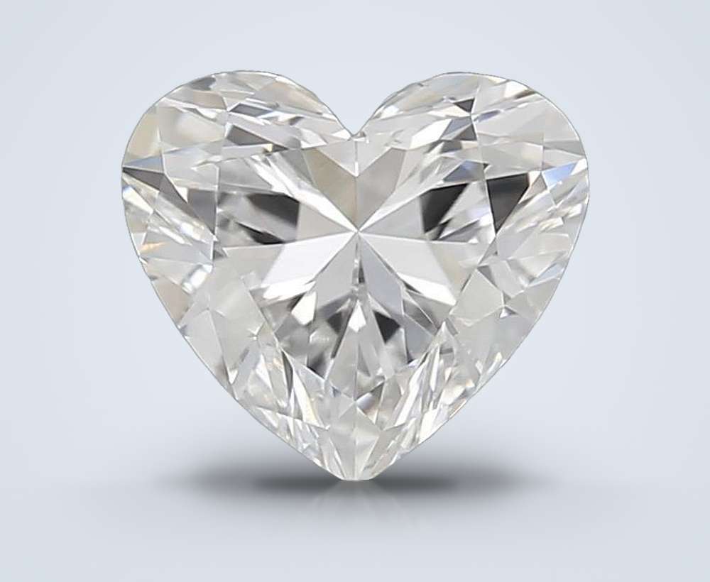 0.52 Carat Heart Lab Diamond