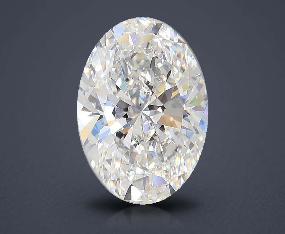 4.94 Carat Oval Lab Diamond