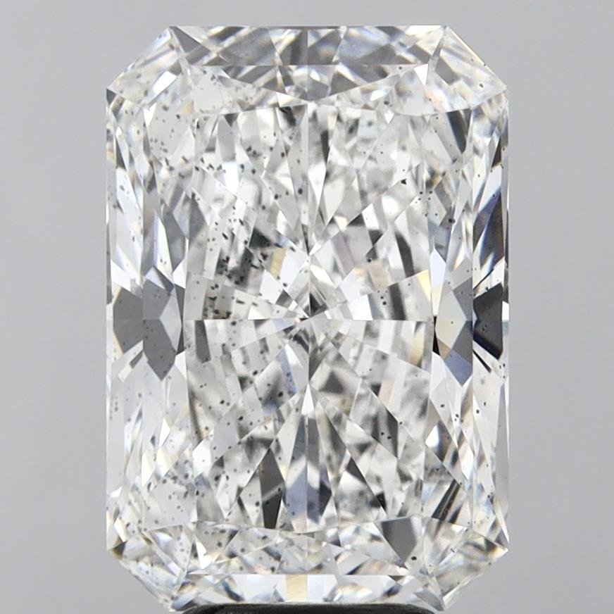 6.01ct G SI1 Rare Carat Ideal Cut Radiant Lab Grown Diamond